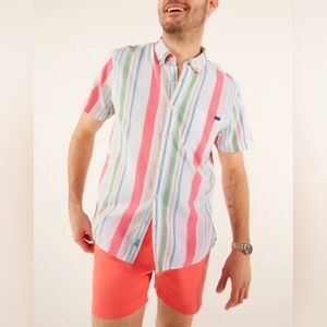 Chubbies The The Sweet Mariona-  Poplin Friday Shirt Men's Size L